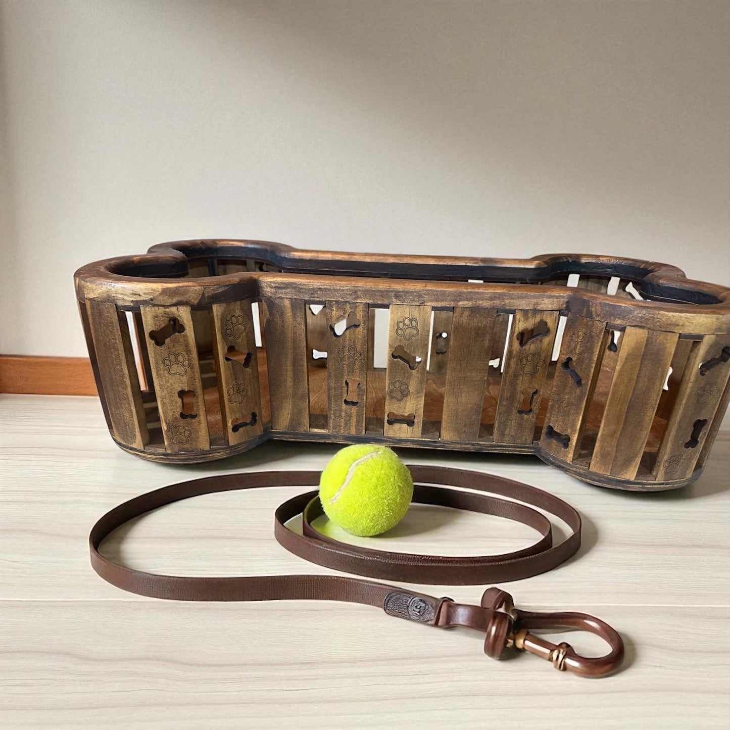 π The perfect gift for pet parents β handcrafted toy boxes shaped like a bone or paw, both practical and irresistibly cute.