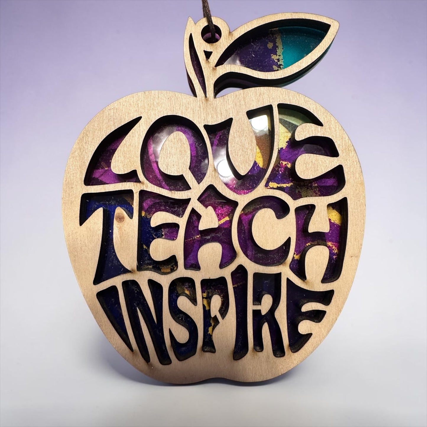 Teacher appreciation themed suncatchers