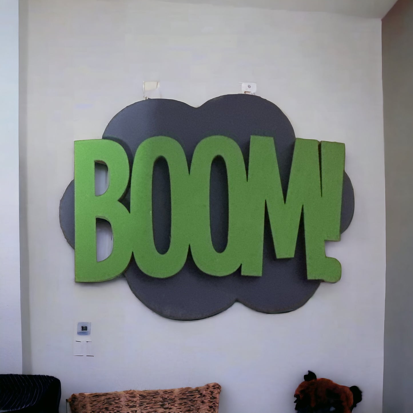 Superhero wall signs