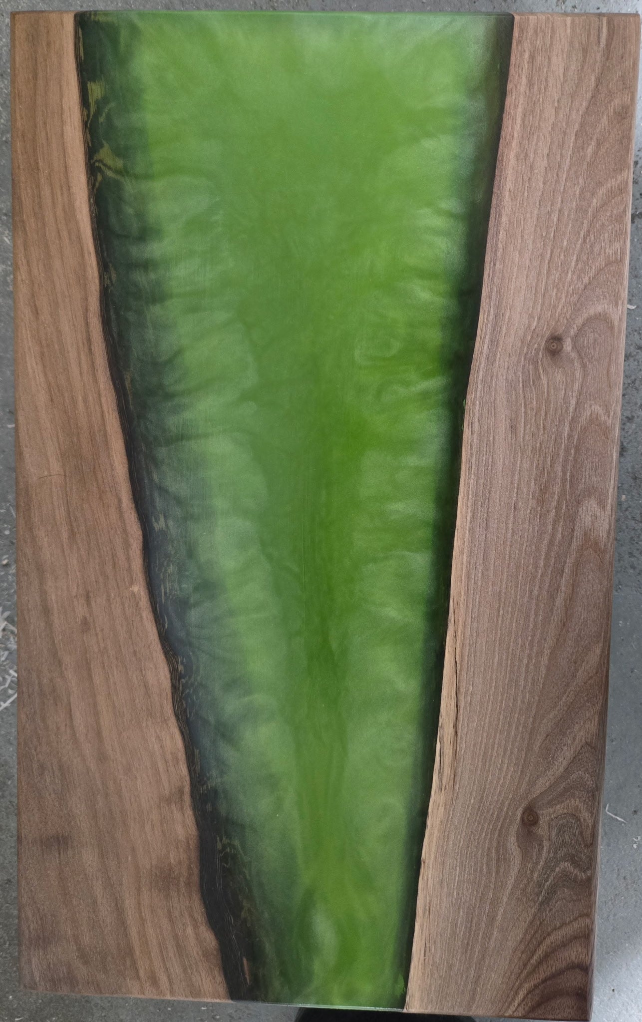Handmade Resin Charcuterie Board | Modern Wood Serving Board