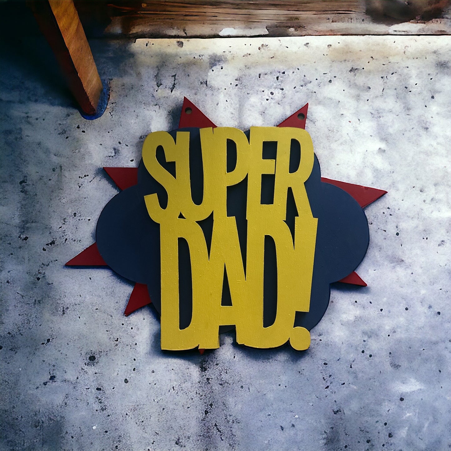Superhero wall signs