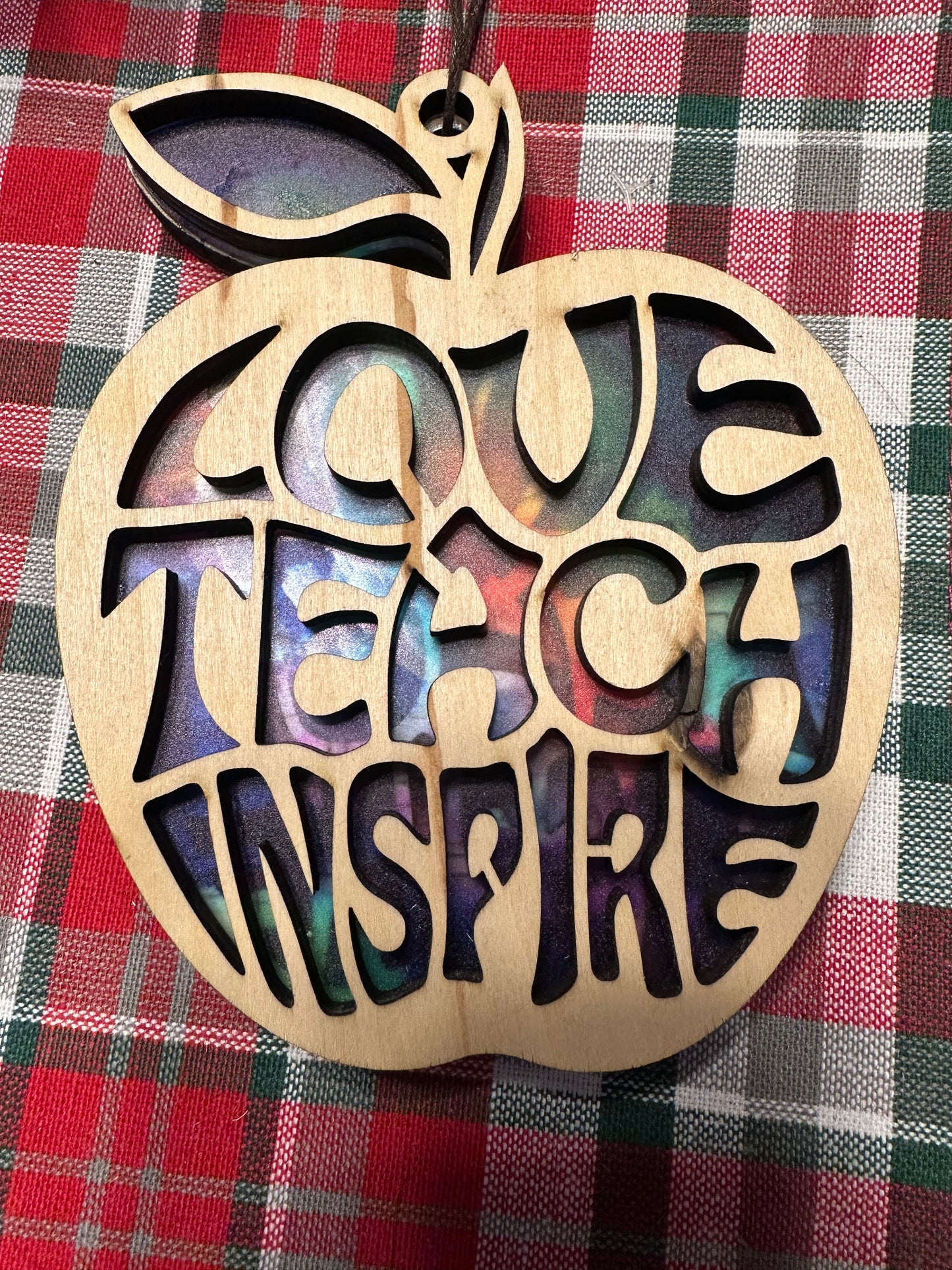Teacher appreciation themed suncatchers