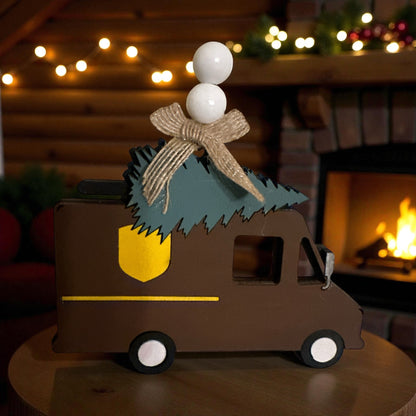 Delivery thank you ornaments