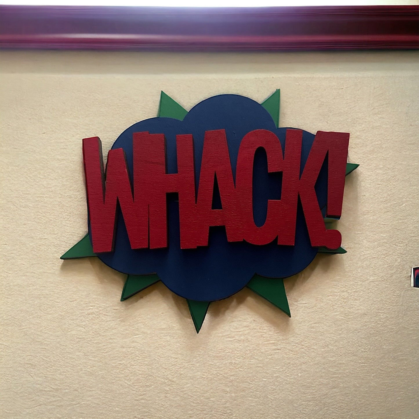 Superhero wall signs