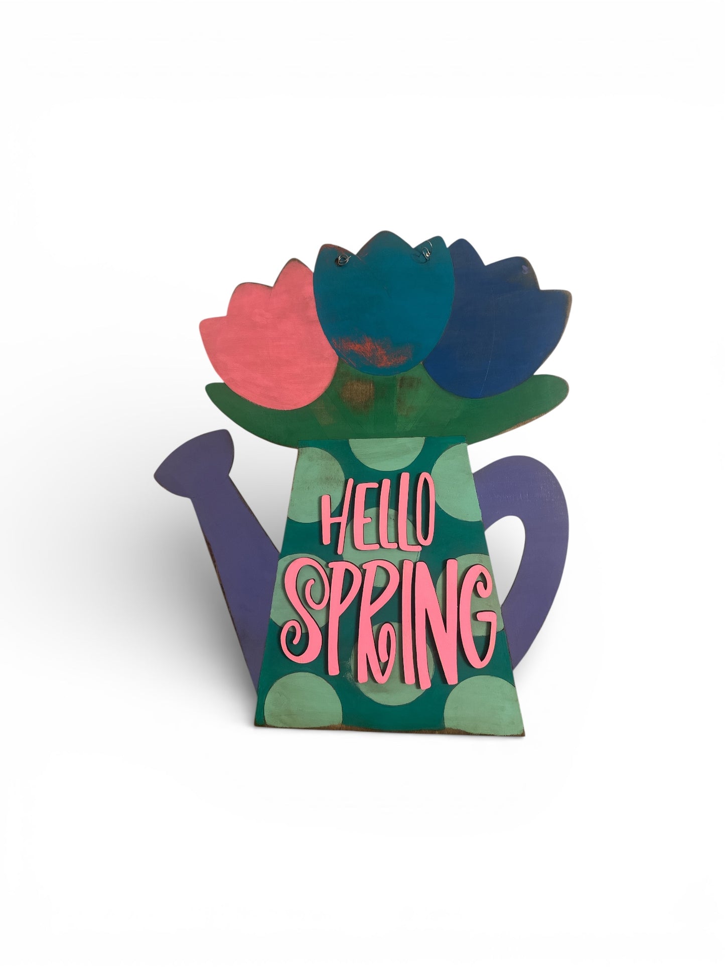 Hello Spring Watering Can