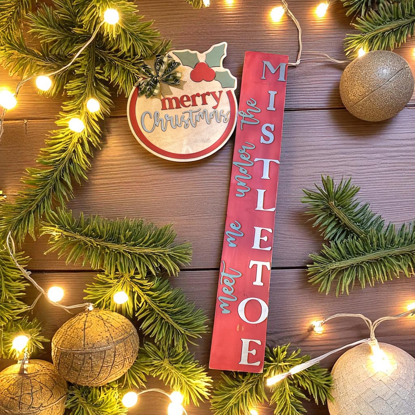 Meet me under the mistletoe set