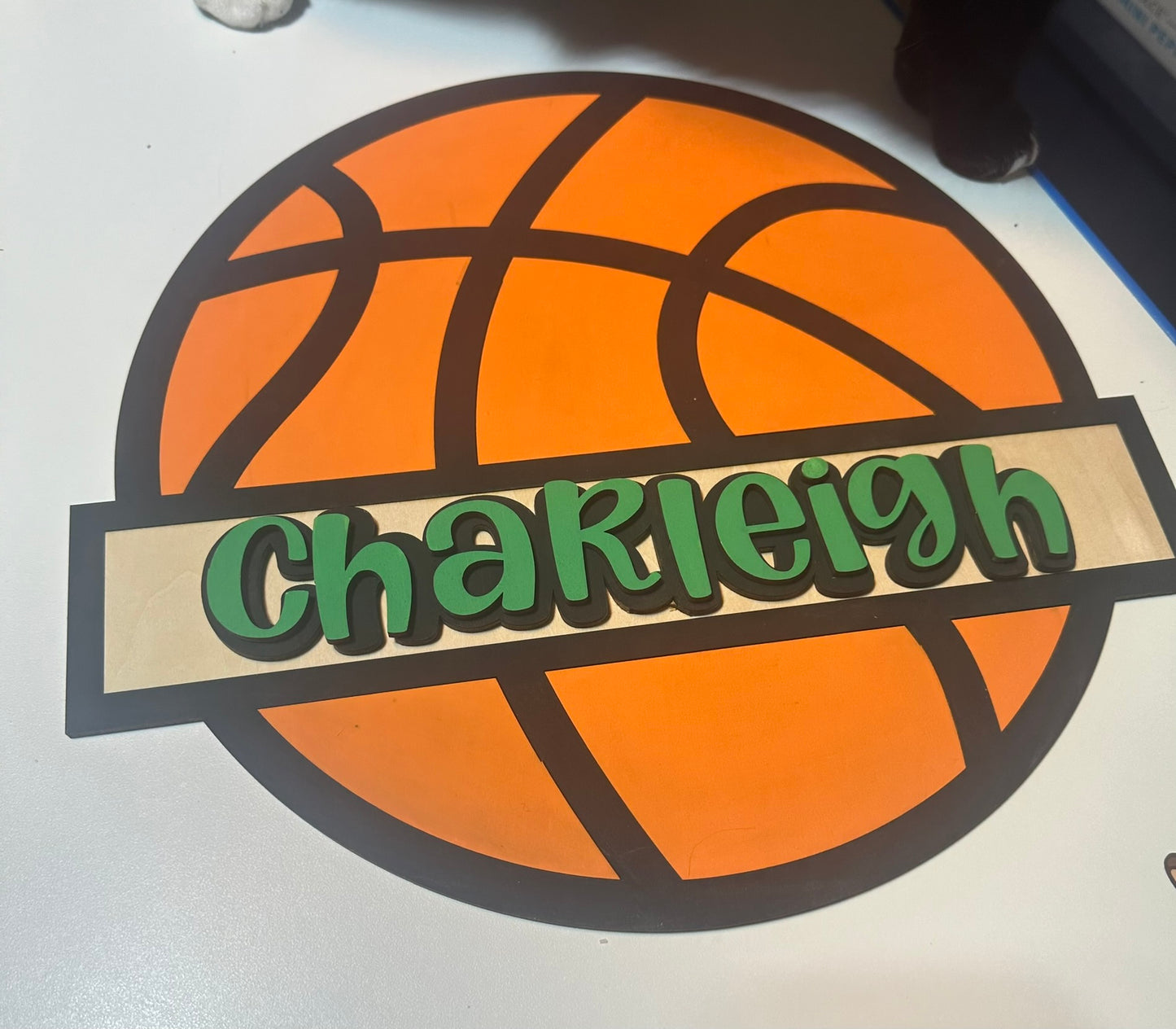 Football Custom Sports Sign - Personalized with Name, Perfect for Kid's room or Man cave